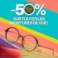 Promos lunettes de vues